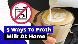 How To Froth Milk At Home Best Milk Frothers Review [upl. by Ioved]