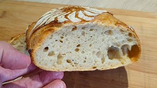 Pain au LEVAIN NATUREL à la maison [upl. by Maurie239]