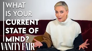 Charlize Theron Answers Personality Revealing Questions  Proust Questionnaire  Vanity Fair [upl. by Raynold]