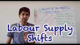 Shifts of the Labour Supply Curve [upl. by Wilmott421]