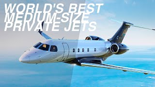 Top 5 MediumSize Private Jets  Price amp Specs [upl. by Syned]