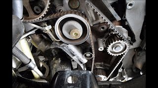 Audi A4 B6 18t How to replace timing belt [upl. by Adniuqal]