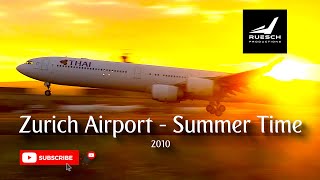 Zurich Airport  Summer Time [upl. by Aniaj847]