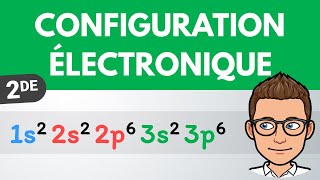 Comment trouver le CORTÈGE ÉLECTRONIQUE dun atome   PhysiqueChimie lycée [upl. by Nort]