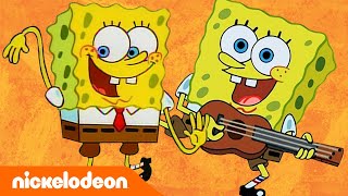 SpongeBob Schwammkopf  Top 13 SpongeBob Lieder  Nickelodeon Deutschland [upl. by Alrahs]