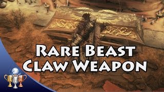 Bloodborne  Beast Claw Location Rare Chalice Only Hunters Weapon [upl. by Zeeba]