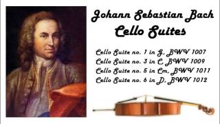 Johann Sebastian Bach  Cello suites in 432 Hz great for reading or studying [upl. by Romano]