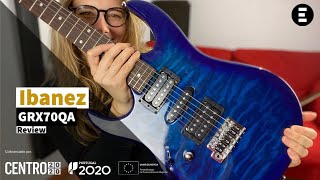 Ibanez GRX70QA Guitarra Elétrica  EGITANApt [upl. by Johanna]