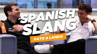 Learning Spanish with Lando Norris and Pato O’Ward [upl. by Thgirw457]