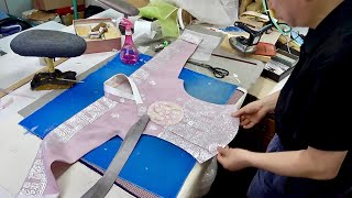 Korean Traditional Clothes Process of Making Hanbok [upl. by Mackenzie228]