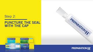 How to Apply Preparation H Ointment Gel and Creams [upl. by Lodge]