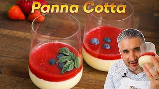 How to Make PANNA COTTA Like an Italian [upl. by Nillor]